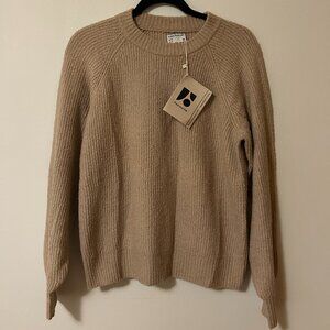 NWT Frank & Oak The Seawool Crewneck Sweater in Oatmeal